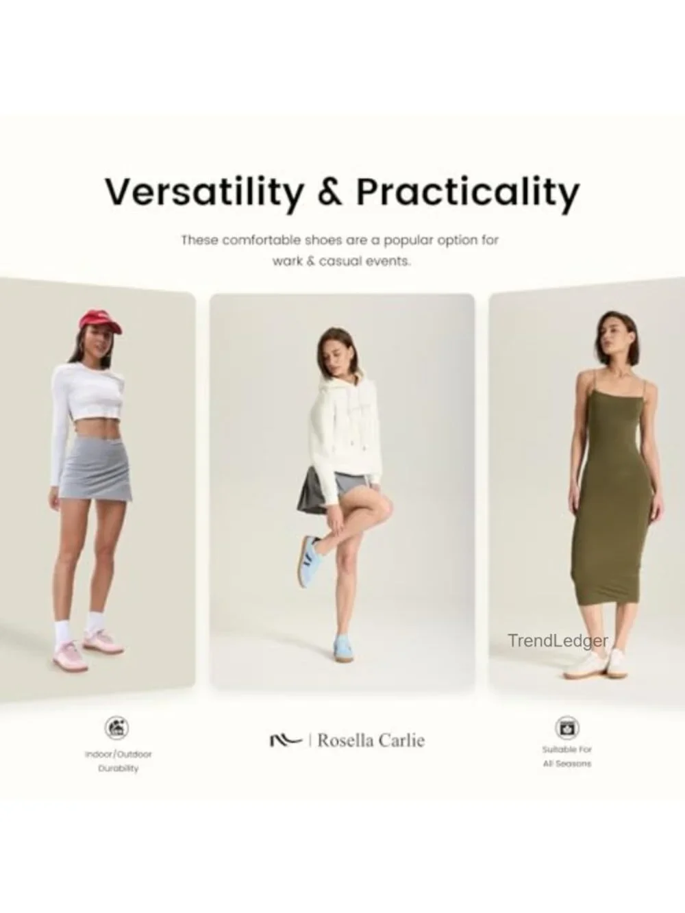 Women's Suede Mesh Slip On Fashion Sneakers Breathable Comfort Walking